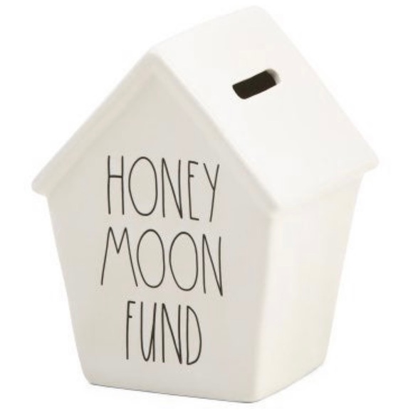 NWT Rae Dunn Honeymoon Fund Money Bank - Picture 7 of 7